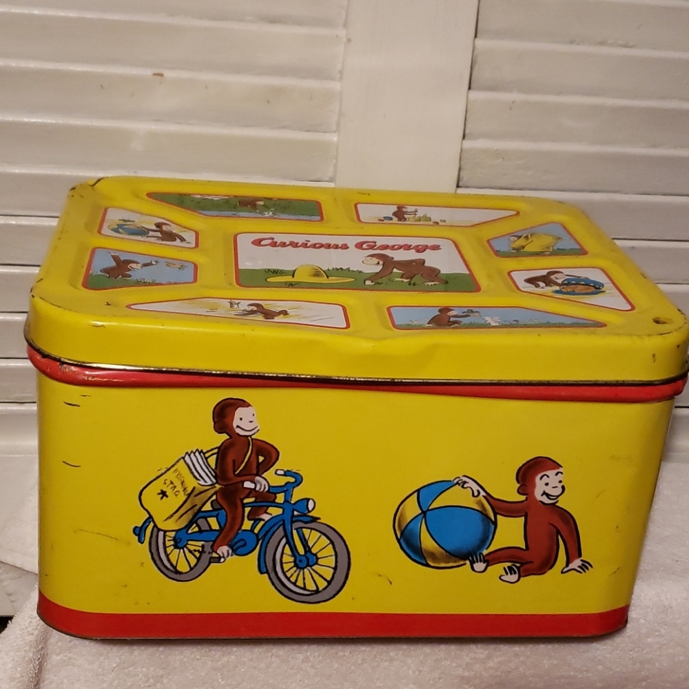 Vintage Curious George Toychest